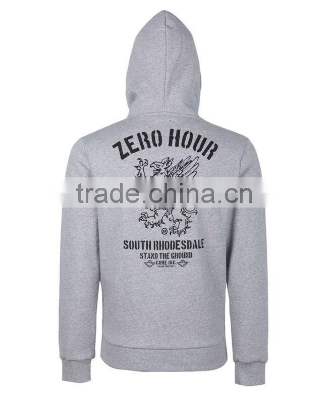 Hotest UK design fleece cotton men hoodie jacket / heavyweight cotton hoodies T13331