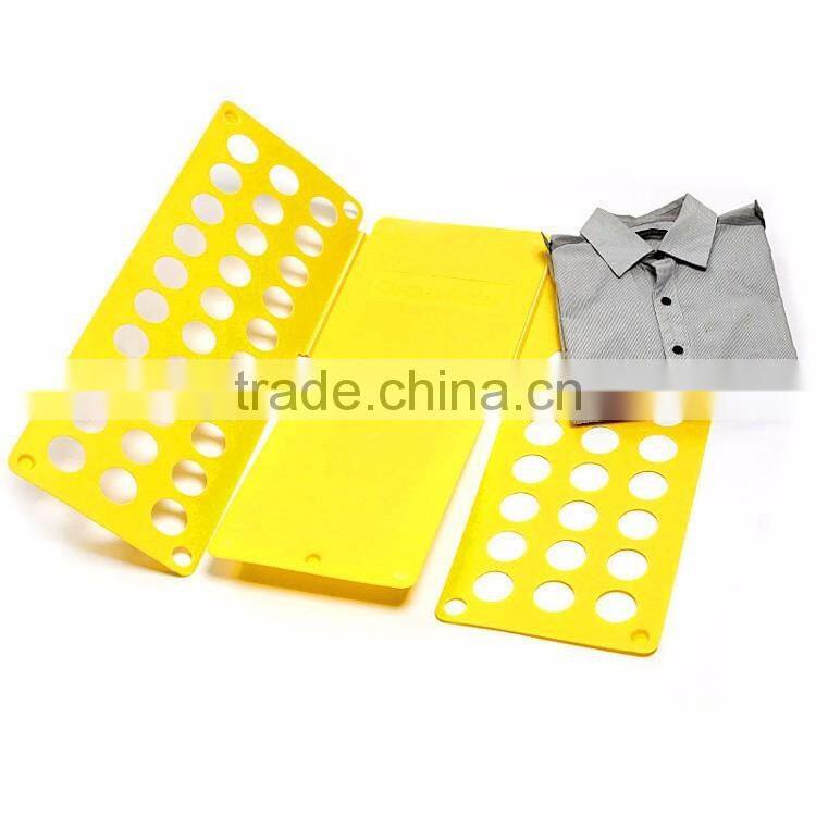 Clothes/T Shirt Folder Blue Plastic 5mm Thickness Shirt Folding Board Easy and Fast Laundry Folder