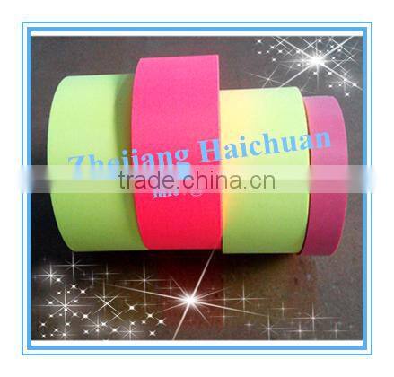 Fluorescent Colored Reflective Fabric with TC Backing
