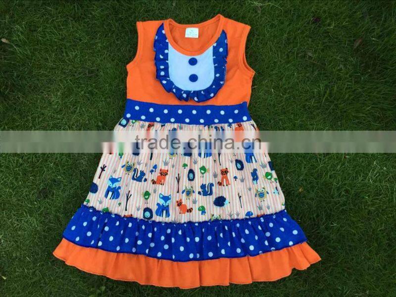 boutique remake orange chevron long sleeve dress and grimace patterns pants kids halloween clothing