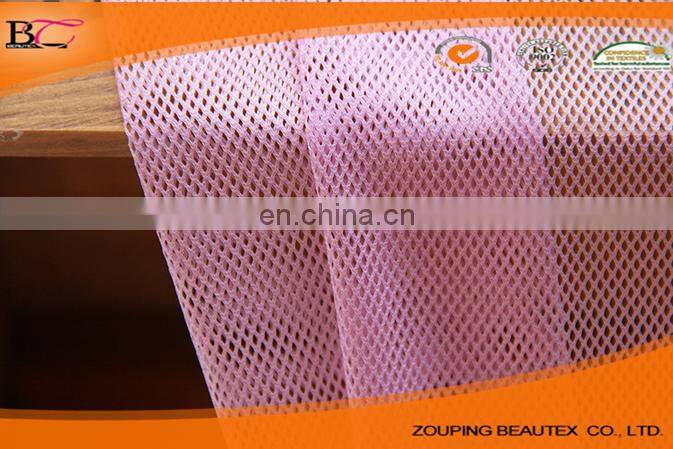 mesh fabric for clothing warp knitting polyester yarn dty