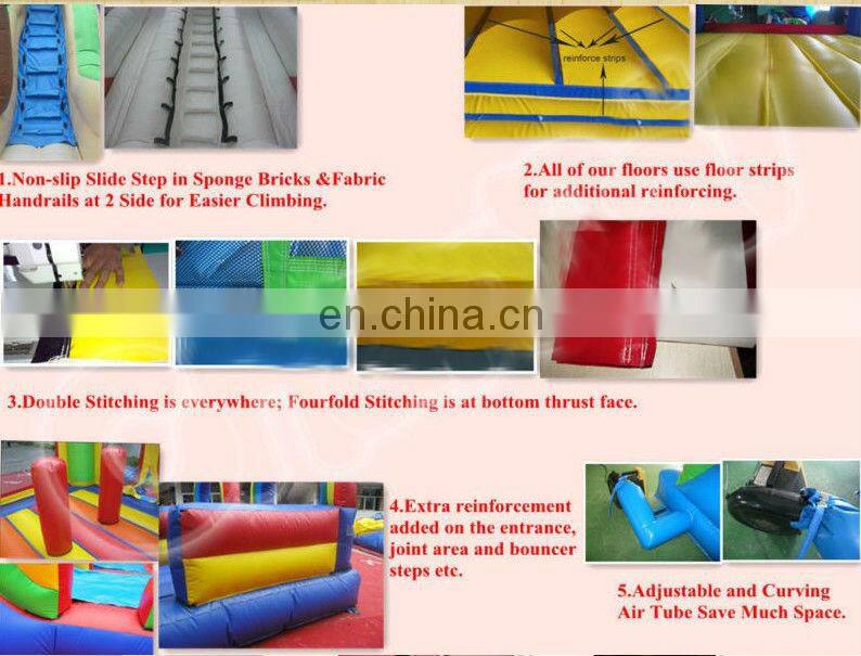 Chongqi cheap kids inflatable slide for sale