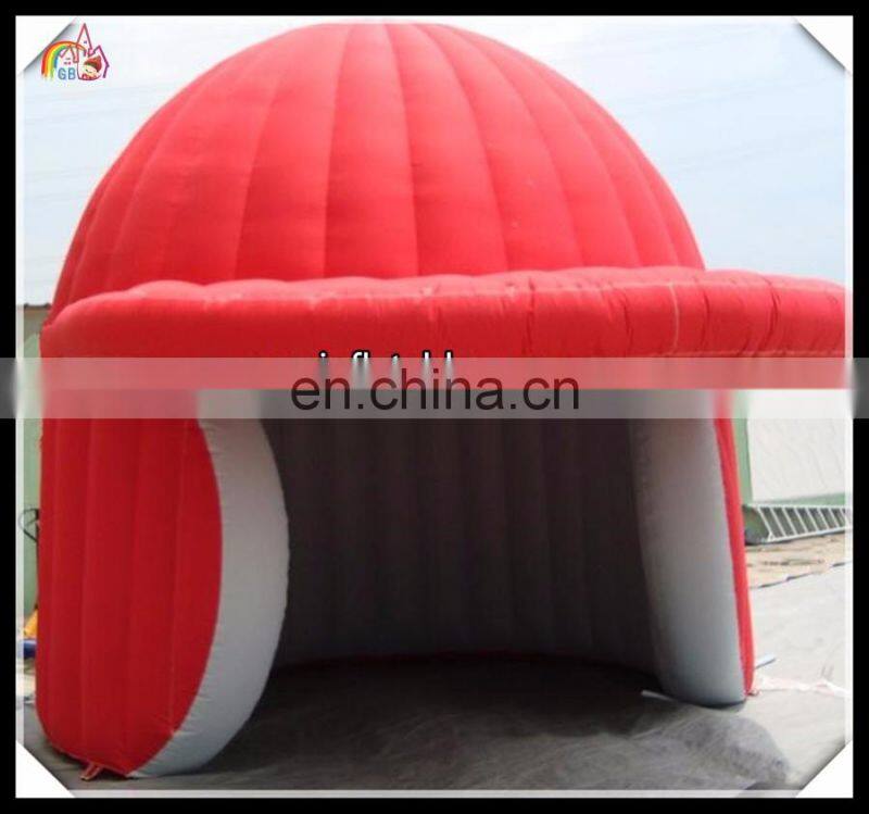 Promotion colorful inflatable cube rainbow camping tent for party /wedding
