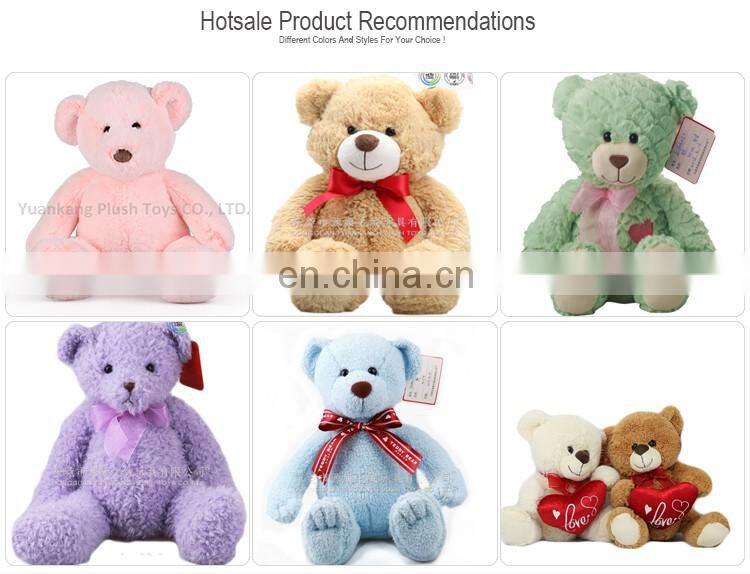 Custom plush teddy bear bouquet toy