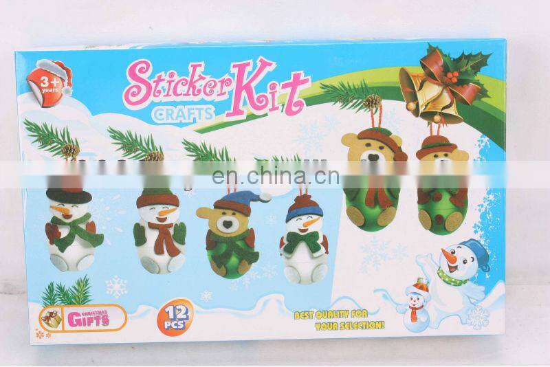 DIY Sticker Crafts Kit Christmas Decoration