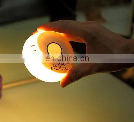 2017 New fashion cute electric LED nightlight cartoon moon night lamp