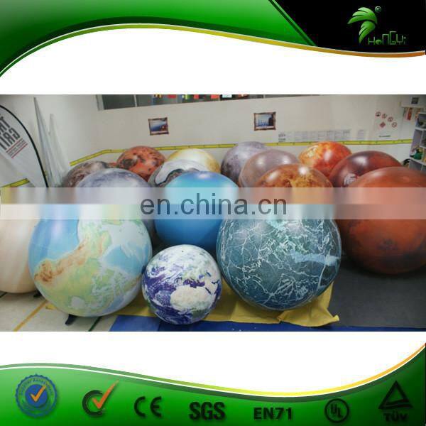 A Set Of Solar System Nine Planets Inflatable LED Planets Light Helium Balloon