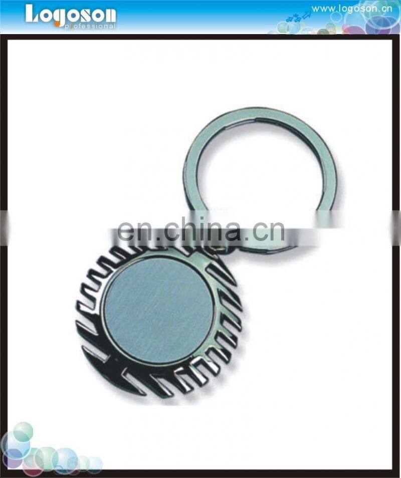 Heart shape custom blank key ring