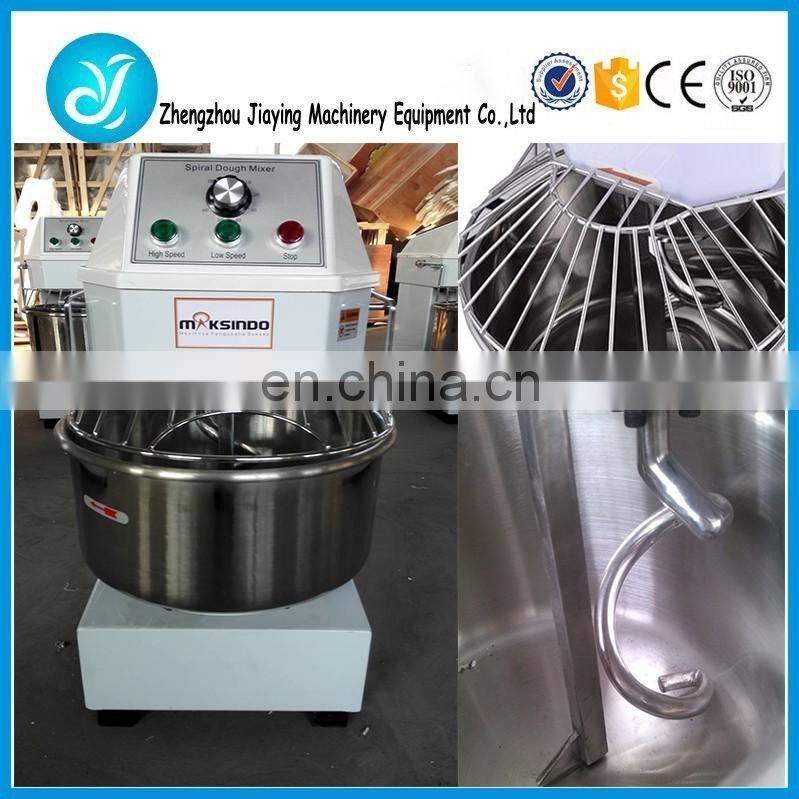 Spiral dough mixer for lavash