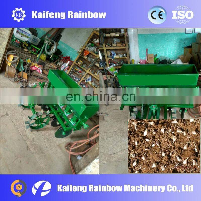 Factory directly supply New design garlic seeder machine Two Row Potato Seeder for Sale