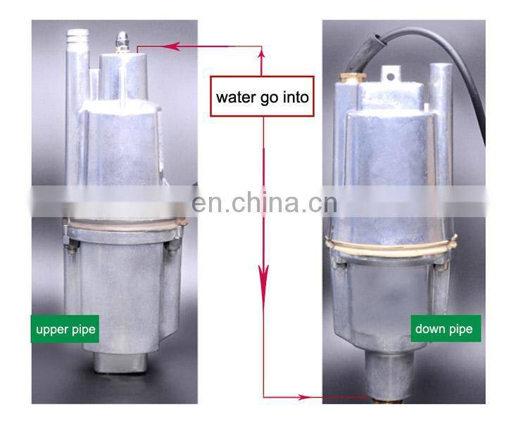 EURO plug Aluminum vibration submersible pump Masking vibration pump