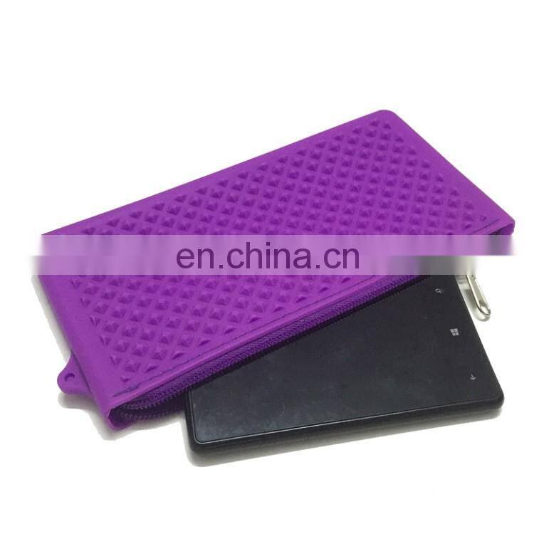 Women Cluth Hand Bag Silicone Material Silicone Jelly Coin Purse