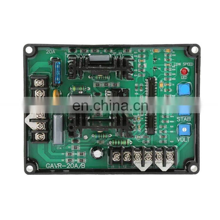 Generator Voltage Regulator, GAVR-20A Universal Automatic Voltage Regulator 20A Generator