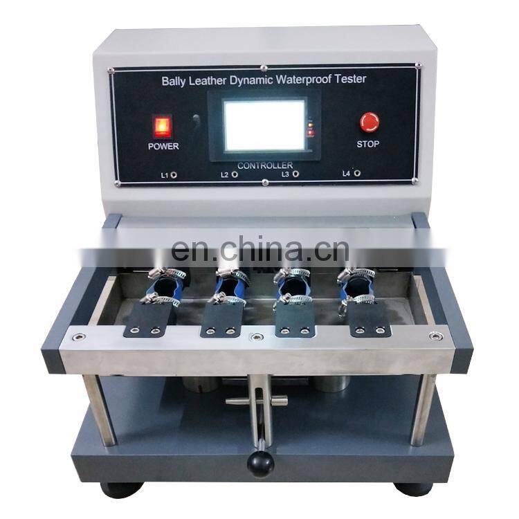 Leather abrasion resistance tester,leather flex resistance tester,leather flex resistance testing by flexometer