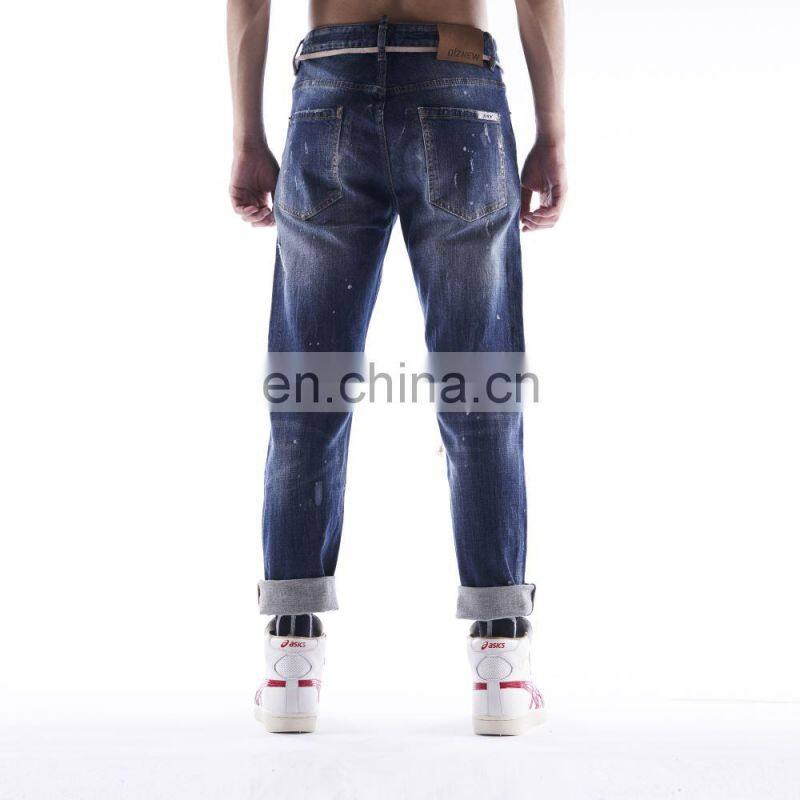 DiZNEW Wholesale bootcut male loose denim jeans men