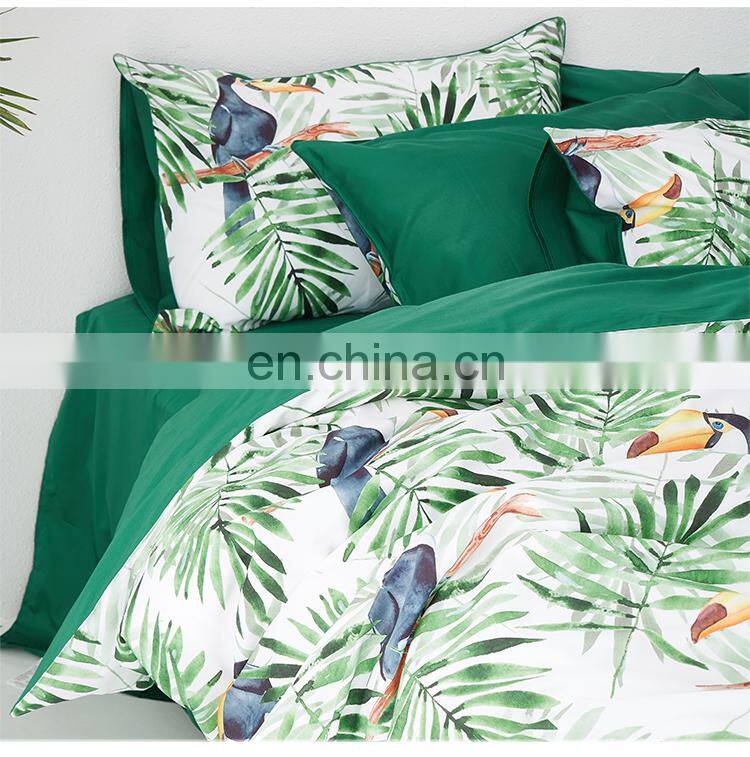 RAWHOUSE Home textile bird print bedding set cotton100%