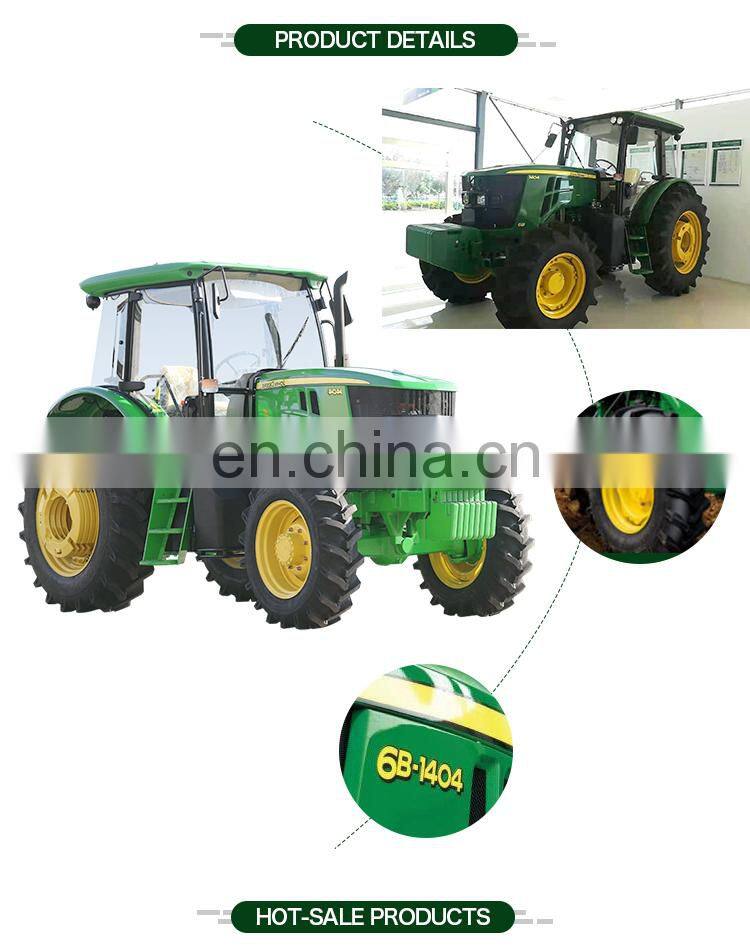High Pressure Bit Regulation 4WD Wheel Tractor For Farm