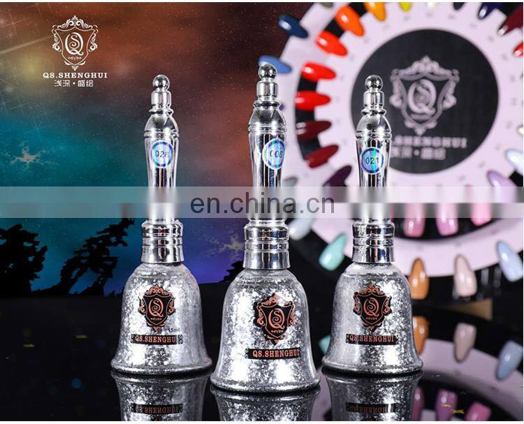 Qian shen shenghui manufacturer OEM/ODM long lasting non toxic true 48 color uv led nail gel polish