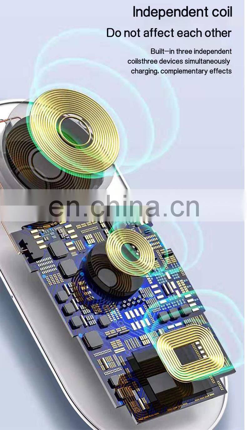 wireless car charger magnetic Original watch charging for apple Holder 3 in 1 universal fast charger wireless Mobile Phone