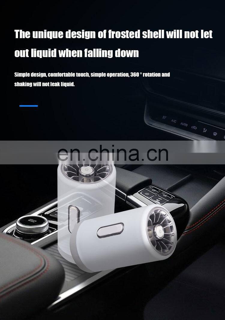 2020 New Style High Quality Portable Car Air Humidifier Cool Colorful mini ultrasonic Aromatherapy Diffuser