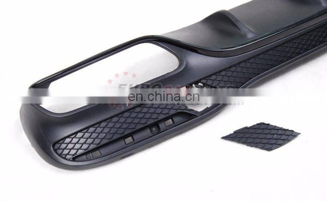 GLE63 diffuser for GLE Class W166 SUV to GLE63 style diffuser with exhaust tips