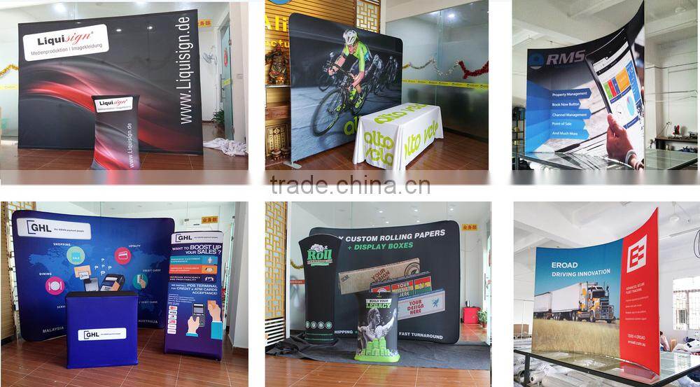 Dye-sublimation printing Trade show Hanging banner Display