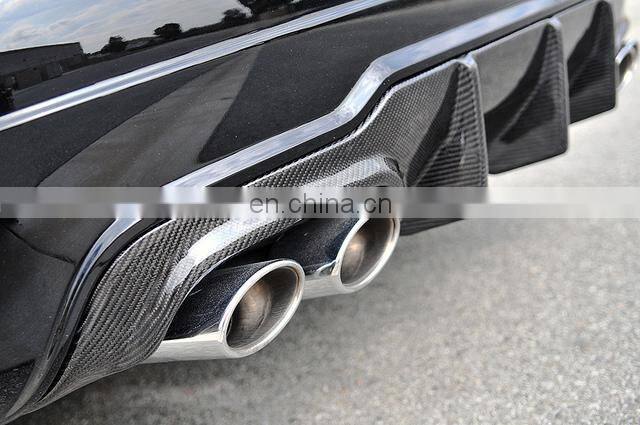 JCSPORTLINE W204 Facelift Carbon Diffuser for Mercedes-Benz W204 C63 AMG Sedan Coupe 2012 2013 2014