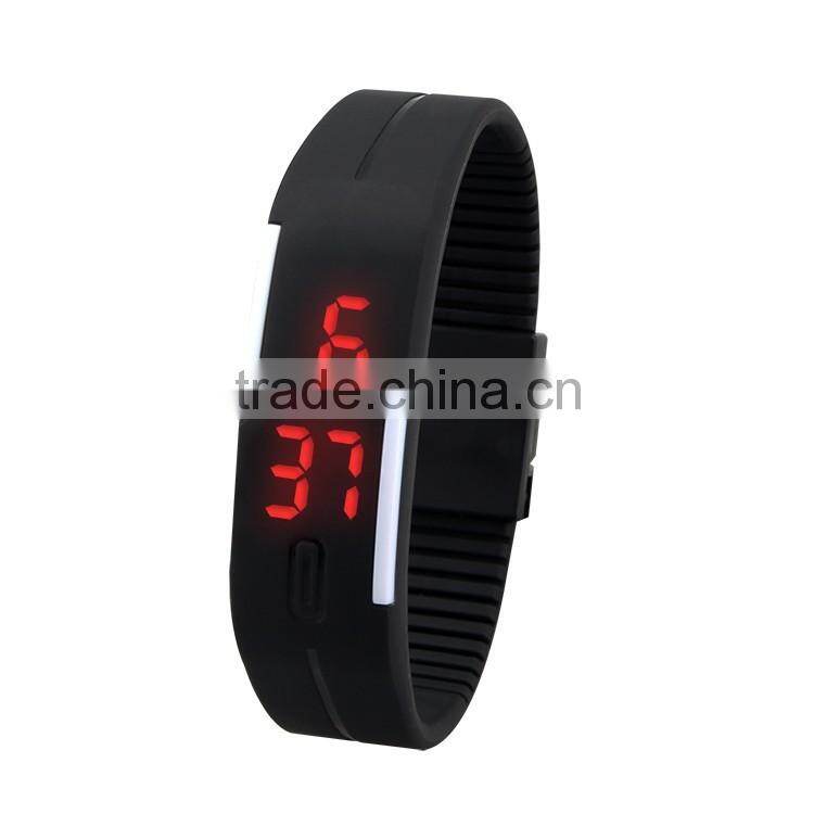 2012 Fashion Women's Jelly LED Bracelet Watches, LED Watches Manufacturer&Supplier&Exporter