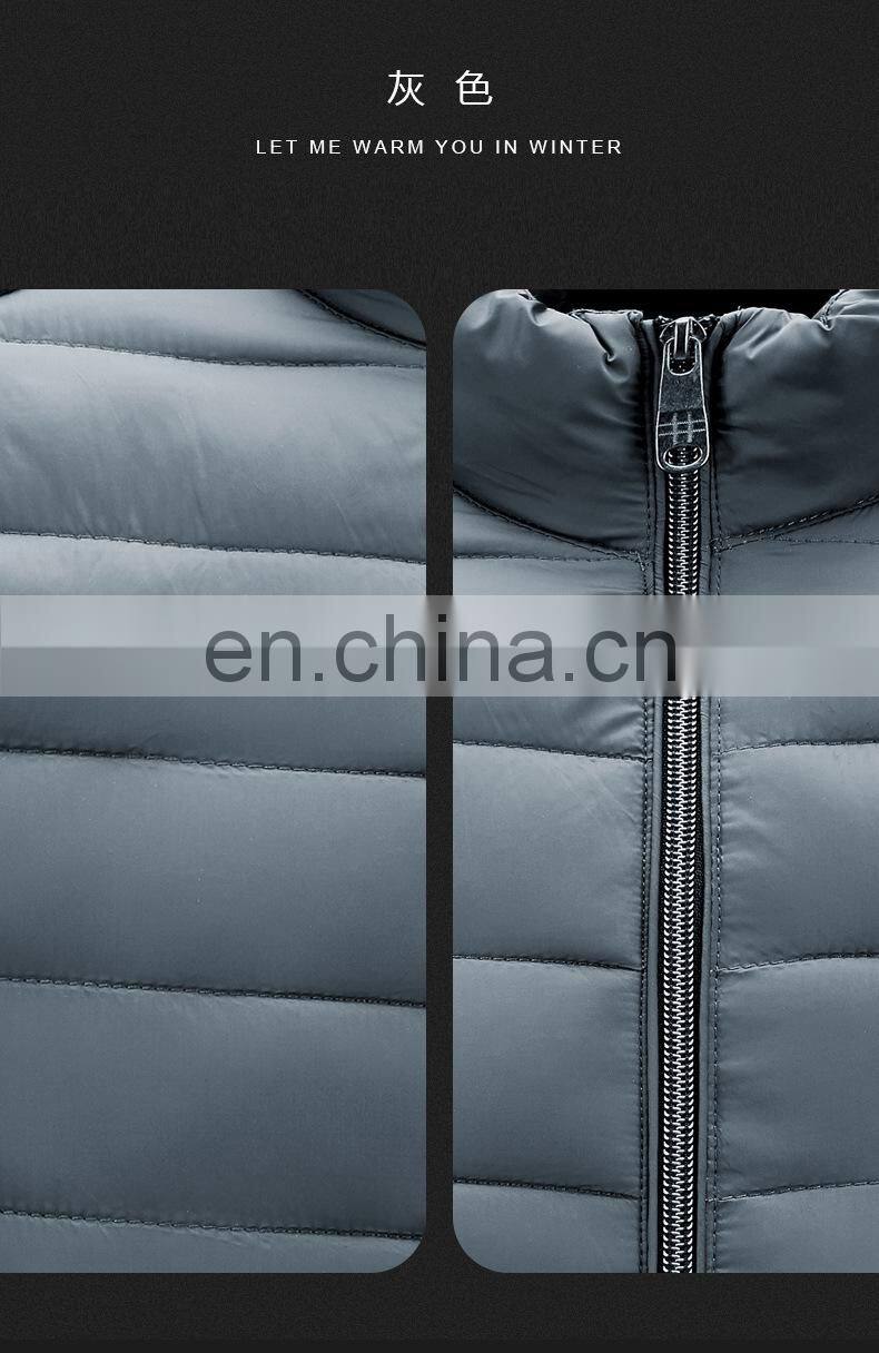 2021 autumn and winter men's cotton-padded jacket casual cotton-padded jacket men's padded cotton-padded bread  bubble coat