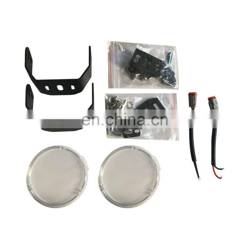 9 inch led fog/driving lights 128w round led work lights combo beam LED6493