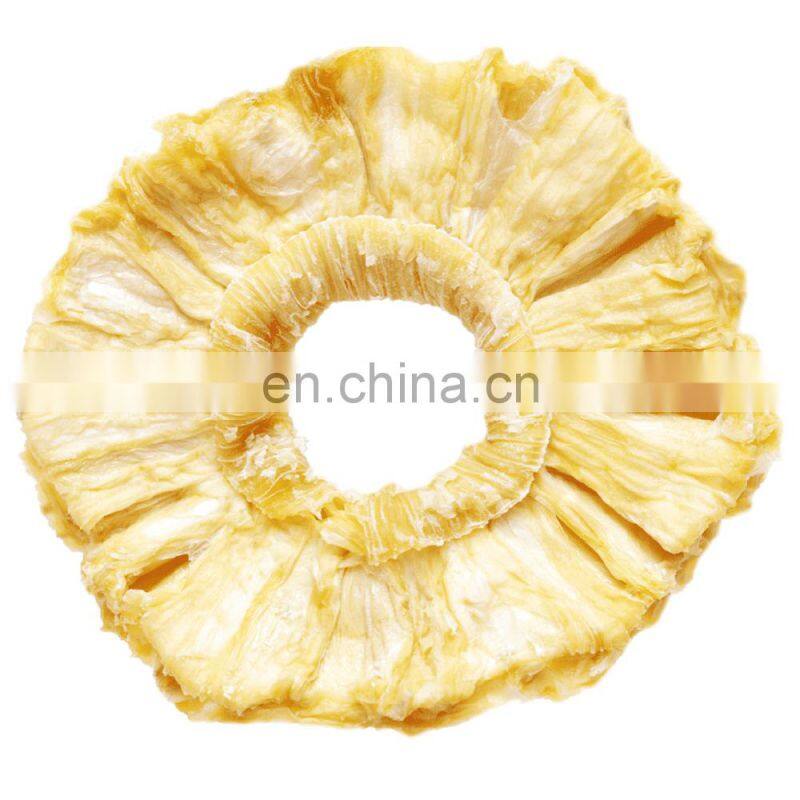 Tropical & Sub-Tropical Fruit Dried Fruit Natural Taste Sliced Original Flavor Bulk AD Dried Pineapple