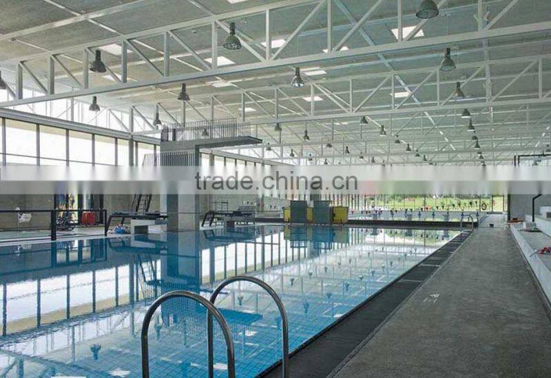 CE AISI certificated light steel framing building for swimming pool cover