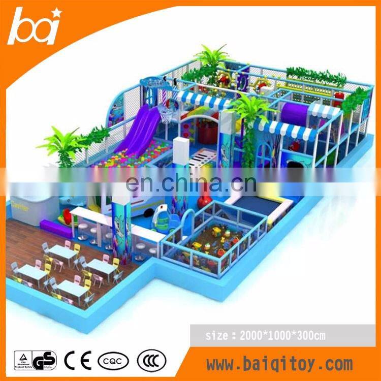 New Design Kids custom plastic playground equipment children Indoor Games for Malls