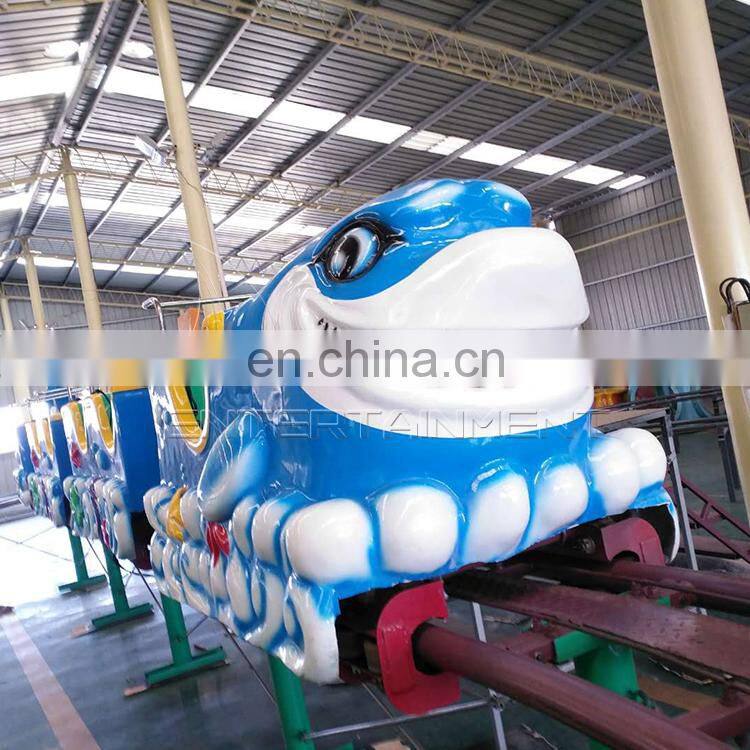 Outdoor fairground rides mini roller coaster amusement park games machines for sale