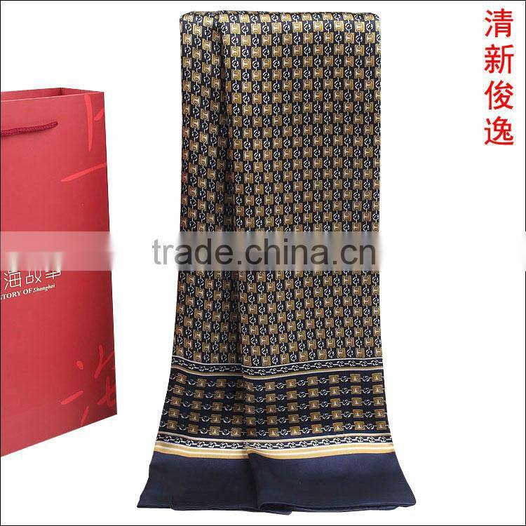 Indian men long scarf silk scarf