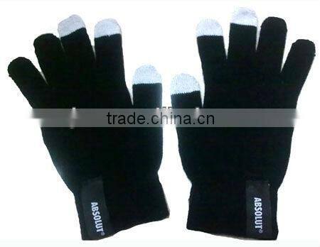 New fashion 2015 custom winter warm phone touch screen glove,warm gloves