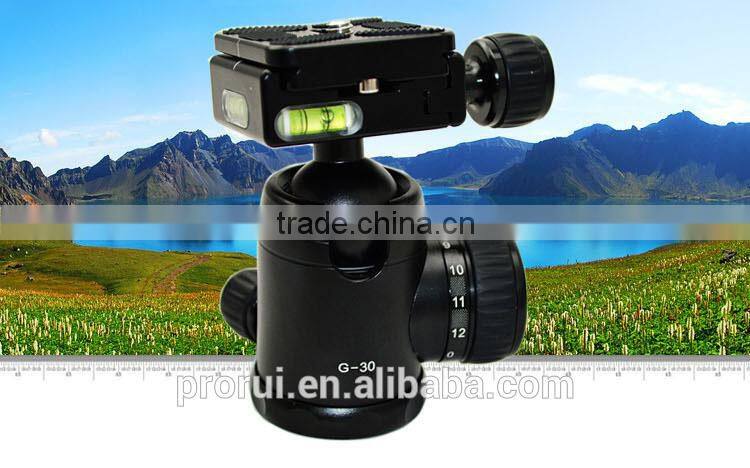 Fashionable cheap ball aluminum camera tripod wholesale with ball head for professional photography