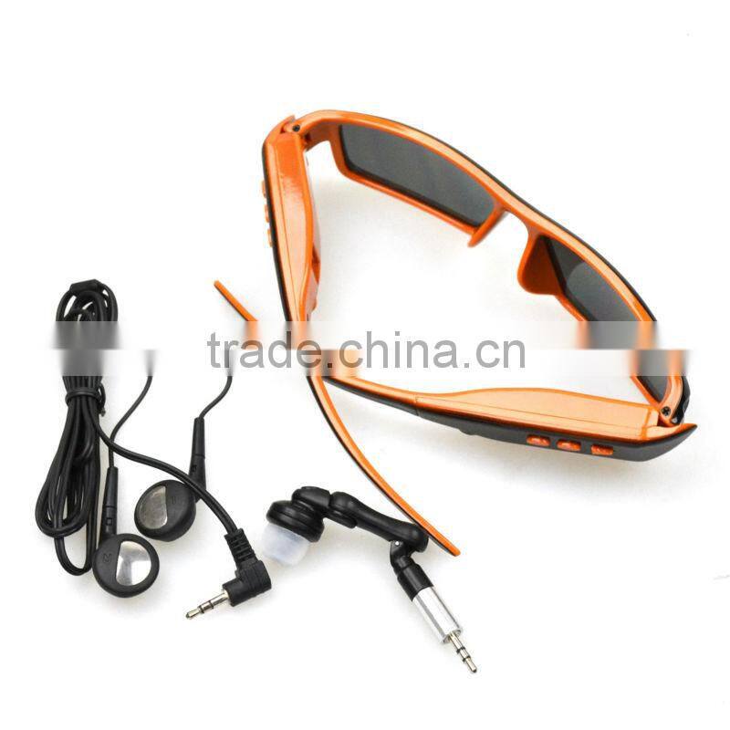 MP3 Glasses with Bluetooth Function Support TF Card