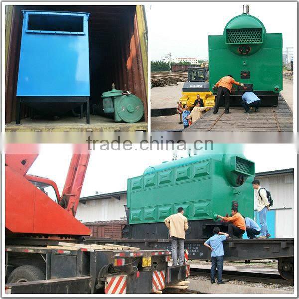 Used low pressure coal fired steam boiler