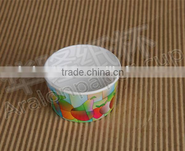 ice cream paper cups with lids