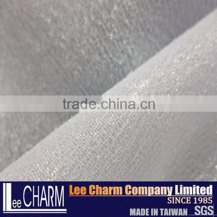 Ruffled Organza Printed Fabric