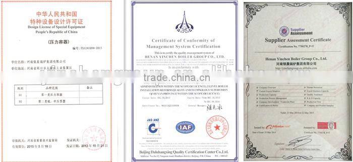 Once-through commercial gas central heating boilers european