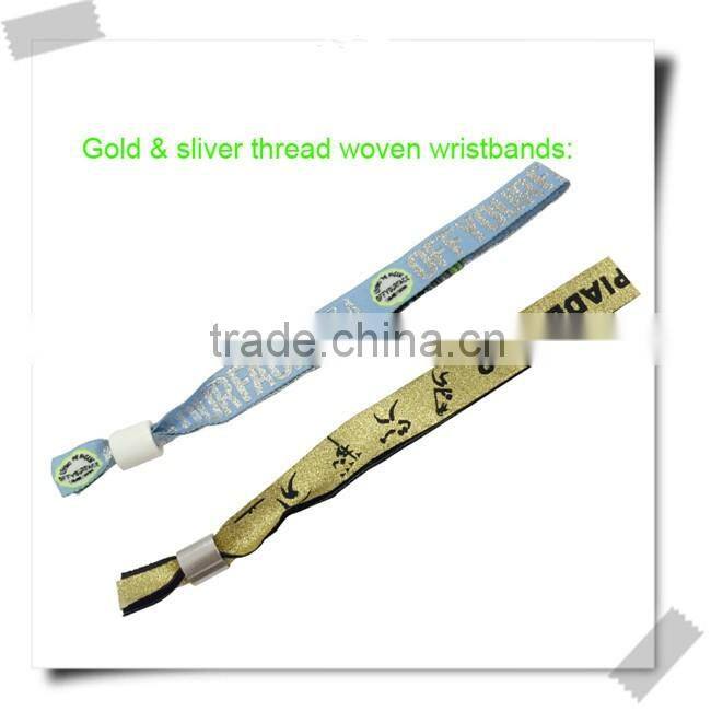 Promotion custom printed wristbands with your own logo