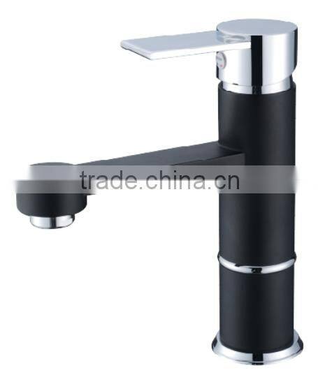 2015 Modern Design Black Basin Faucet UPC Bathroom Faucet