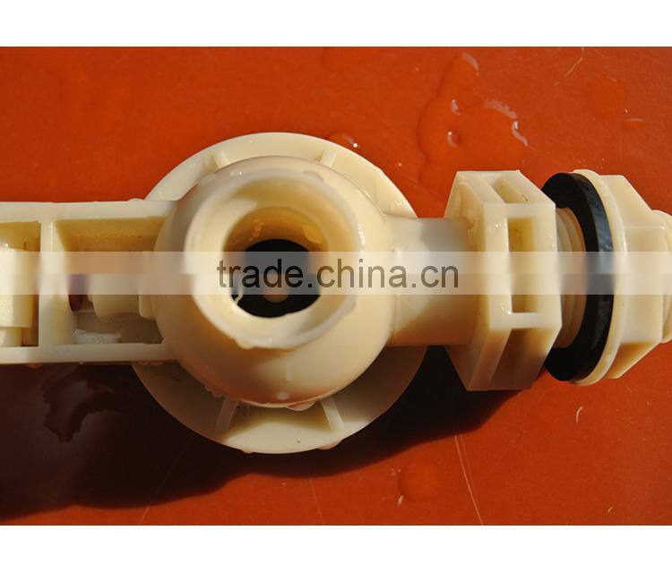 Automatic filling water ball valve