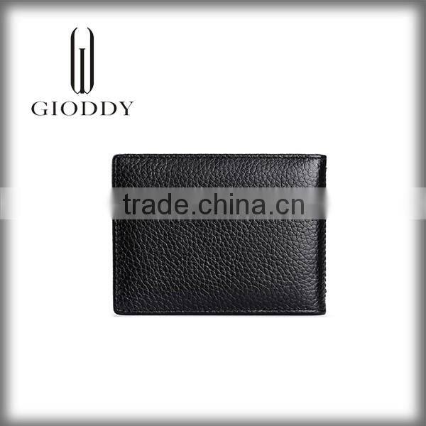 Handmade china fashion pure genuine leather famous brand men's wallets