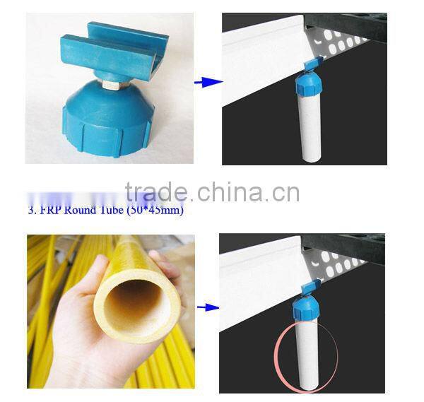 anti-corrosion FRP fiberglass support beam for poultry building flooring