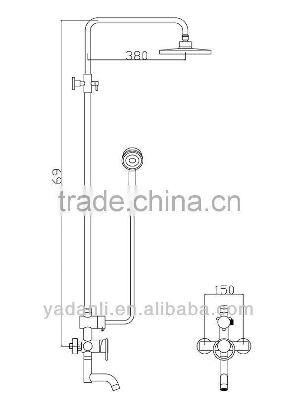rain shower mixer -FL210
