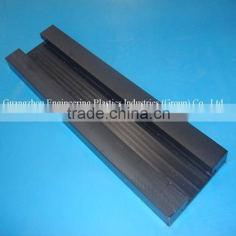 Heat resistant plastic UHMW PE guide rail UHMWPE guide track