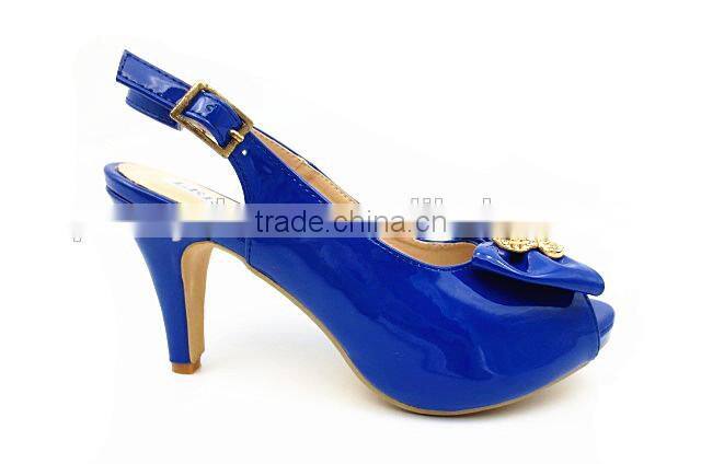 surprise new high heel slingback sandals with button for office lady
